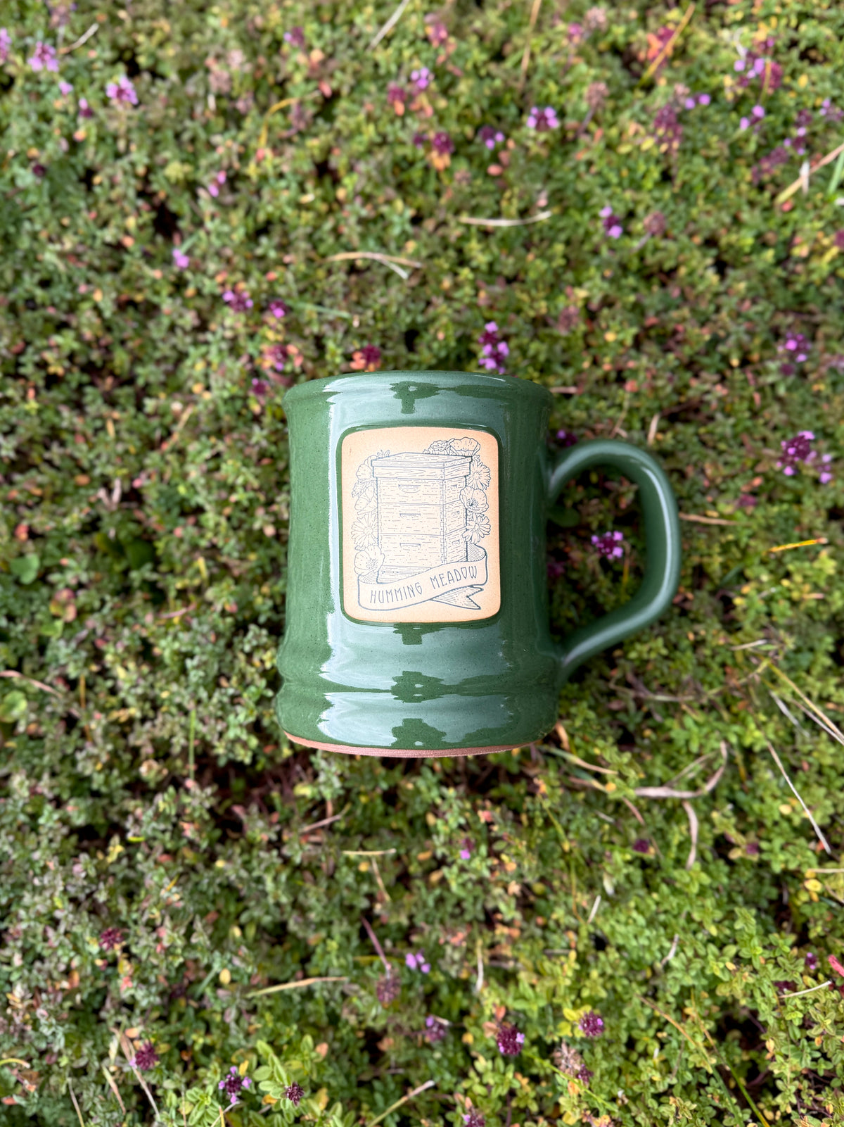 Handmade Hive Mug - Forest Green