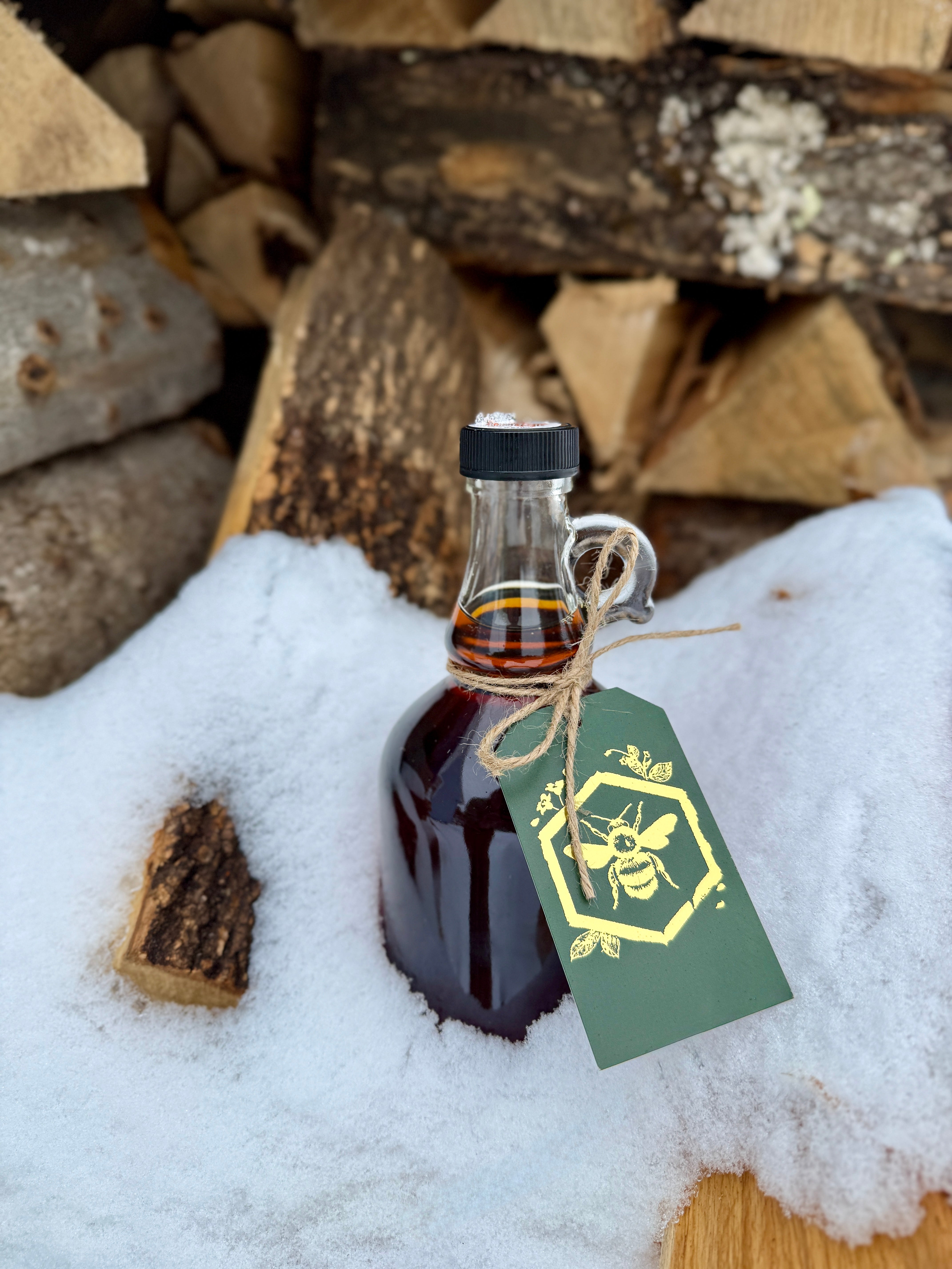 Pure Vermont Maple Syrup (1 glass pint) – Humming Meadow