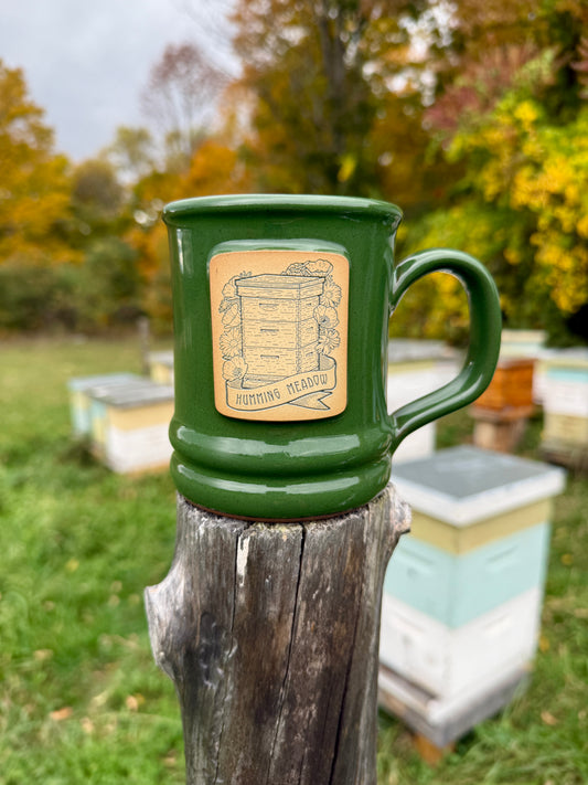Handmade Hive Mug - Forest Green