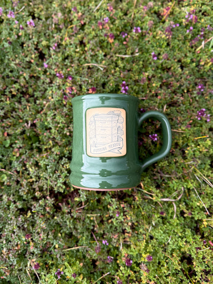 Handmade Hive Mug - Forest Green