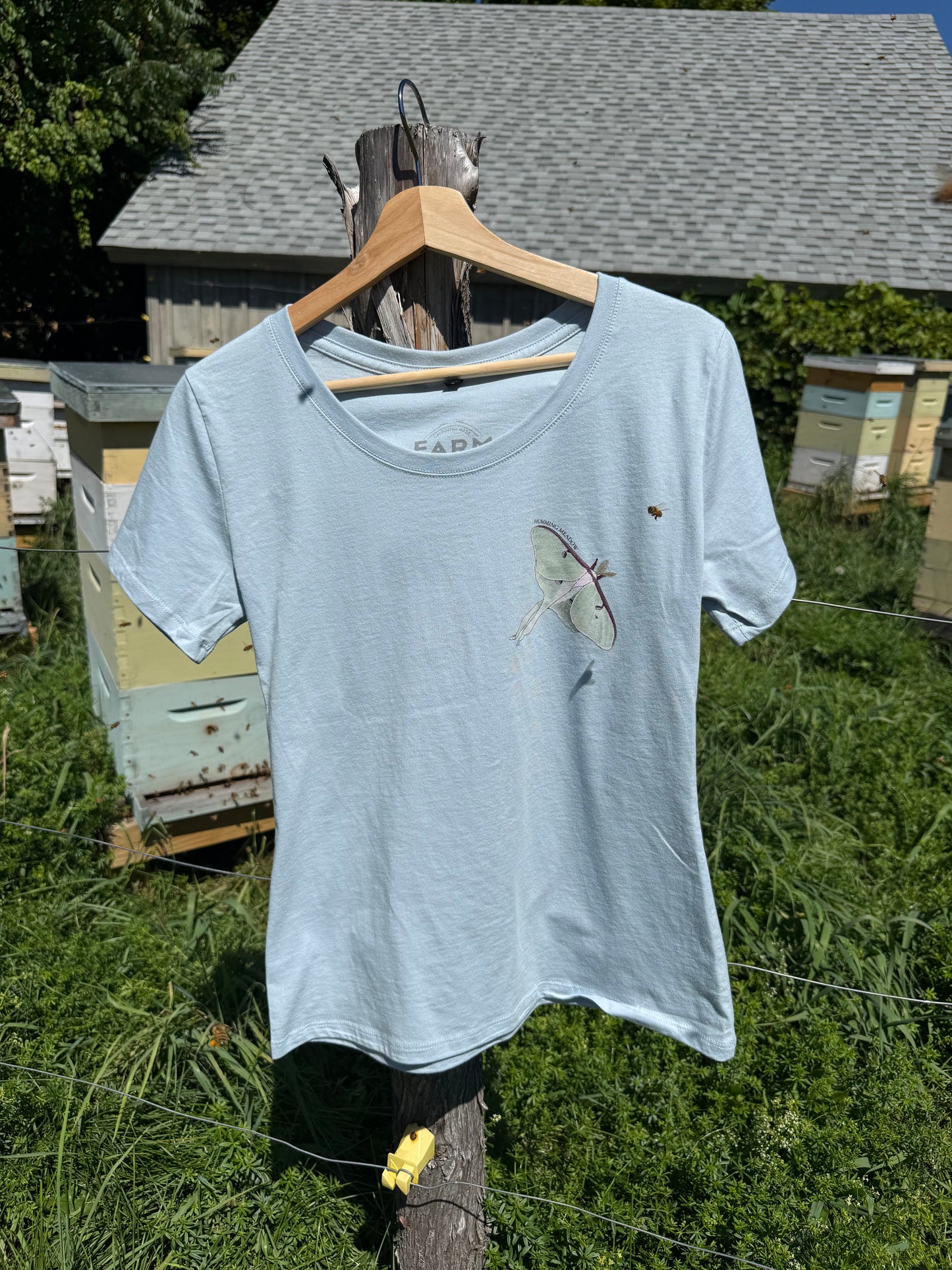 Lady’s Luna Moth Scoop Tee