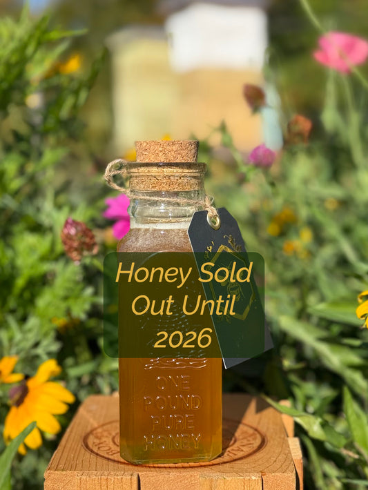 Honey, Raw (Muth Jar, 1 lb.)