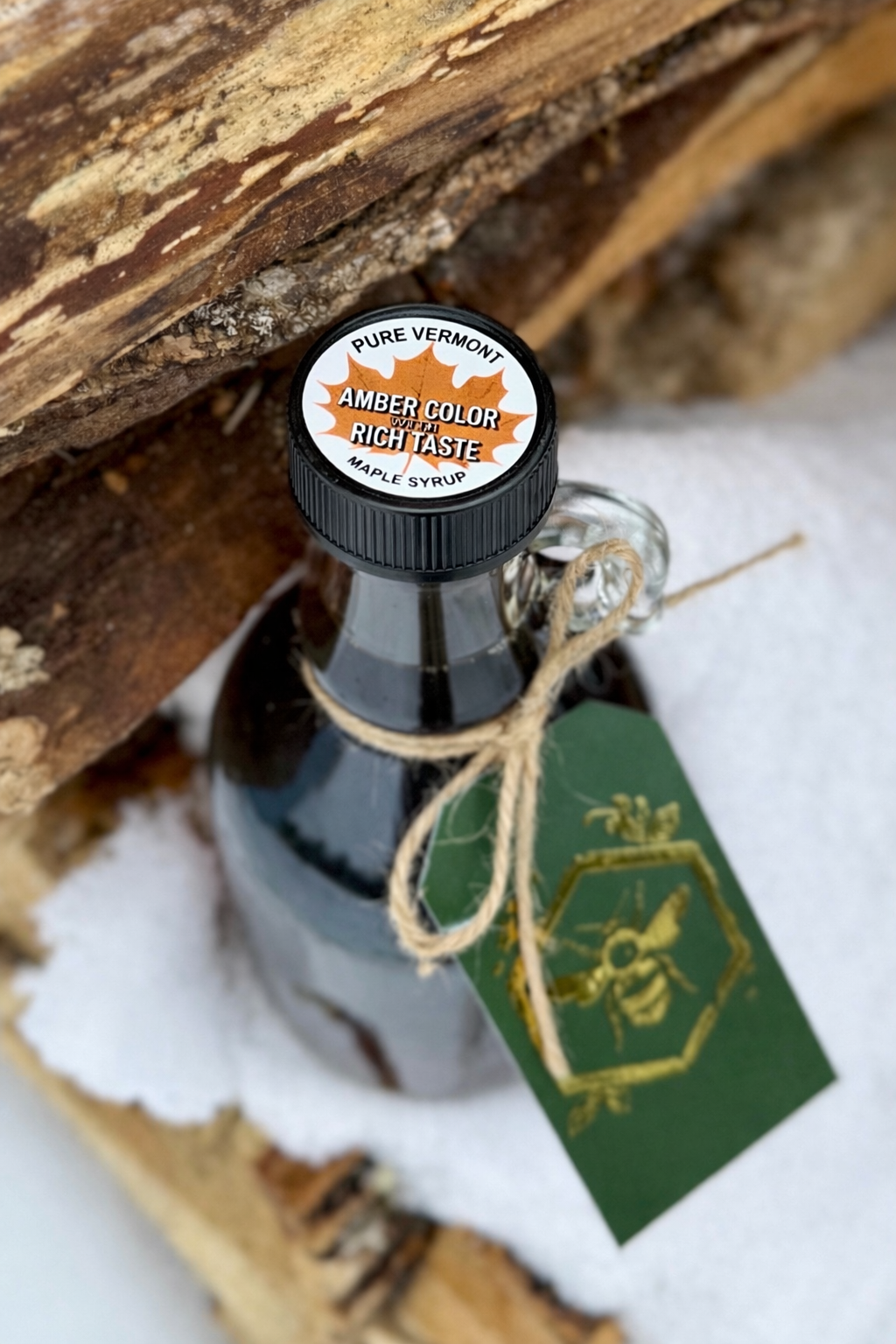 Pure Vermont Maple Syrup (1 glass pint)