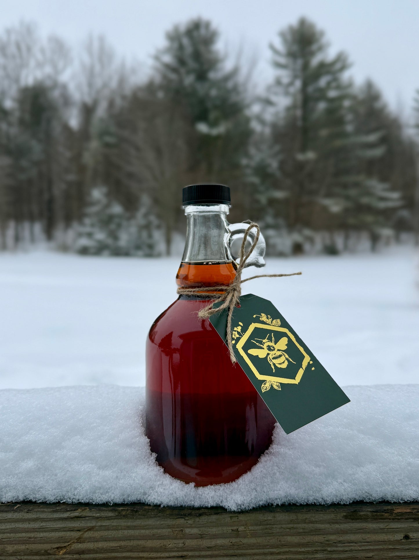 Pure Vermont Maple Syrup (1 glass pint)