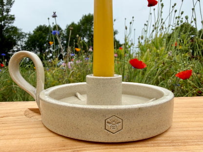 Farmhouse Pottery x Humming Meadow Silo Taper Hurricane