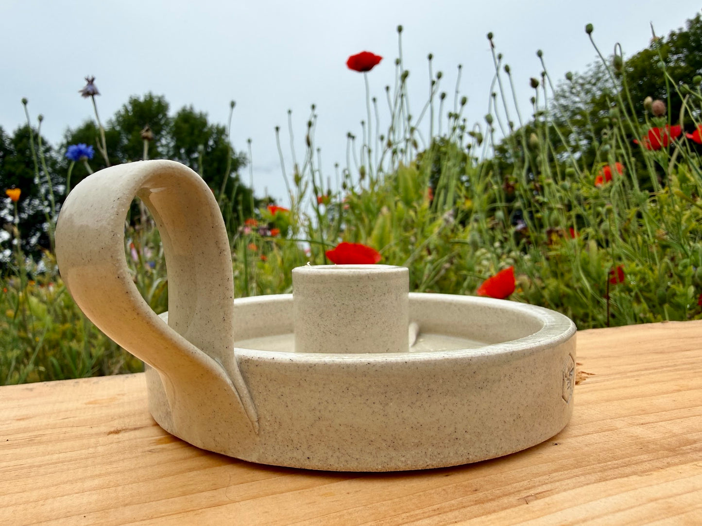 Farmhouse Pottery x Humming Meadow Silo Taper Hurricane
