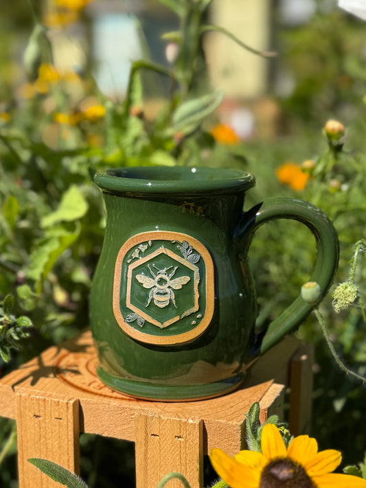Handmade Mug - Forest Green