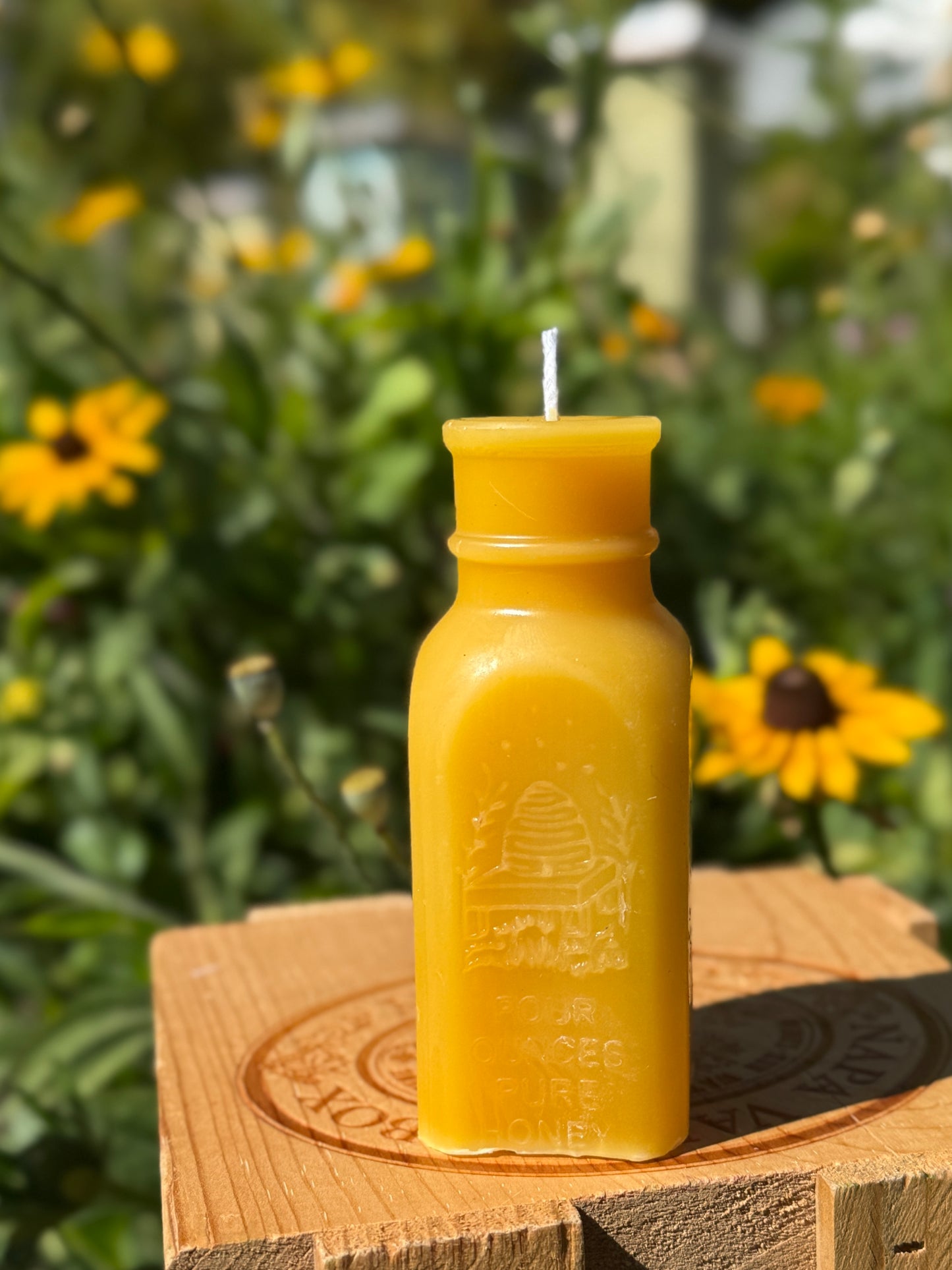 Pure Beeswax Candle - Mini Muth Jar