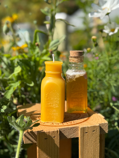 Pure Beeswax Candle - Mini Muth Jar