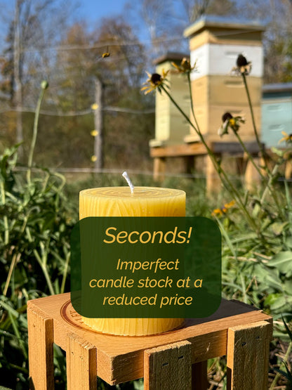 Seconds - Wood Grain Candle